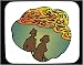 Decorated Mouse Pad with lovers, France, sea, couple, shadow, Europe, beach, water, waves, silhouette, pair