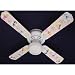 51K%2BeoZuRRL. SL75  Monte Carlo MC189 L 2 Light Mini Bowl Fan Light Kit, Matte Opal Finish
