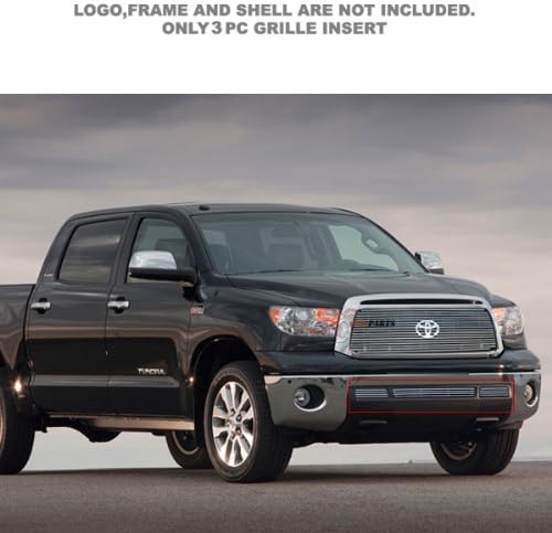 2010-2013 Toyota Tundra Aluminum Billet Grille Grill Insert Polished