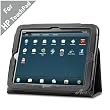 Acase (TM) HP TouchPad Transformer Leather EZ Carry Case with 3 in 1 built in Stand for HP TouchPad 9/7-Inch WebOS Tablet Wi-Fi 16GB, 32GB (BLACK)