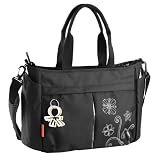 Okiedog Twinkle Twinkle Metro Luxury Messenger Baby Changing Bag (Black)