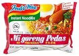 Indomie Instant Fried Noodles Spicy/Hot for 1 Case (30) by Indomie Best Prices