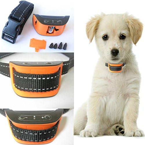 Classic 665V Vibrate Design - No Bark "VIBRATION" Dog Collar ( Small Dog 5lb to 150lb ) Anti Bark Collar, No Bark Control For Small Dogs - Lifetime Replacement Warranty ( New Arrival 2017 )