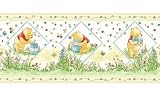 Imperial Disney Home DF059104B Winnie the Pooh Honey Pot Border, Pastel Yellow, 9-Inch Wide
