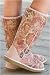 Women's Classic Tall Romantic Flower UGG Boots, BLUSH, Size 5