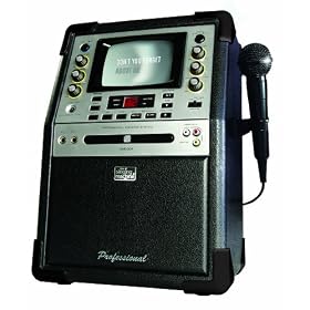 Singing Machine SMG-901 CD/CD+G Karaoke System with Rear Projection Speaker, Black