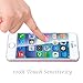 iPhone SE 5S 5C 5 Tempered Glass Screen Protector: Amplim® 2-Pack Protective Cover. 9H Ultra Clear Scratch Proof Bubble Free Anti Fingerprint Rounded Edge 3D Touch. Invisible Front Display Protection