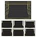 BDK Black 5 Piece Set Premium Heavy Duty Odorless Mats for Honda Fit