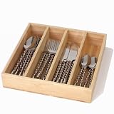from ProCook ProCook Wooden Cutlery Tray Small