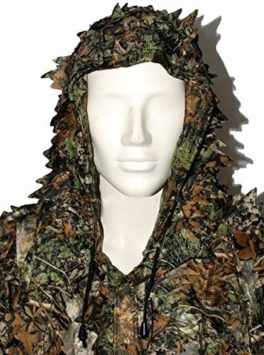 Ghillie Suit Sets Advanced 3d Camo Leafy Costume for Wargames Sports Outdoor