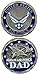 U.S. Air Force Proud Air Force Dad Challenge Coin