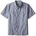 Carhartt Men's Big & Tall Fort Short Sleeve Shirt Lightweight Chambray Button Front,Denim Blue Chambray,XXX-Large
