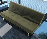 Lounge Couch Leder Sofa Schlafsofa Schlafcouch Bettsofa