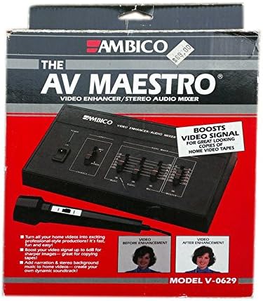 Vintage Ambico AV Maestro V-0629 (Video Enhancer/Stereo Audio Mixer)