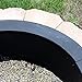 Sunnydaze Decor Heavy Duty Fire Pit Rim Size: 10