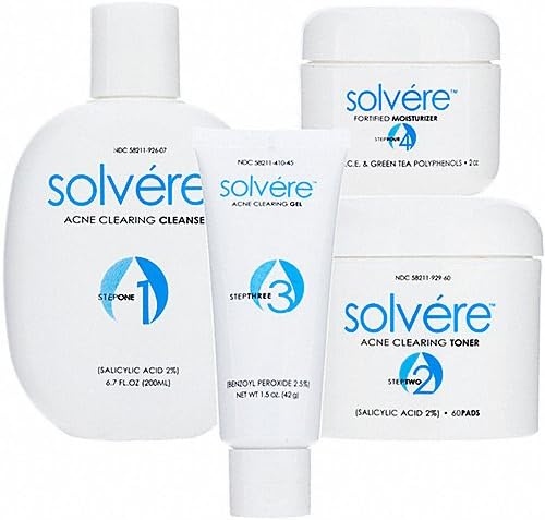 Topix Solvere Acne Clearing Kit - 4 Pieces