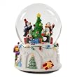 Penguin Decorating Tree - Water Globe