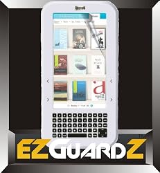 5-Pack EZGuardZ&copy; The Sharper Image LITERATI READER Screen Protectors (Ultra CLEAR)(EZGuardZ&copy; Packaging)