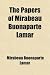 The Papers of Mirabeau Buonaparte Lamar