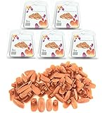 Beauticom USA 500pcs Manicure Nail Art Tips for the Nail Trainer Flexible Hand (Quantity: 500 Pieces)