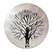 Infinity Instruments Topiary-14" Glass Wall Clock