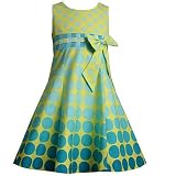 Bonnie Jean Sleeveless Dotted Dress