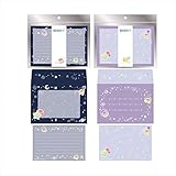 星のカービィ プププなミルキーウェイ  レターセット ネイビー