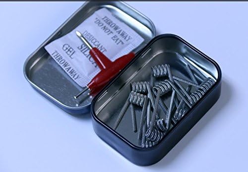 7 style/lot (toatl 70pcs coil +7pcs key) Lomefo Pre built Resistance Violence vape for Alien V2 Framed clapton Alien V2 staple staggered fused Tri-twisted clapton spaced clapton clapception