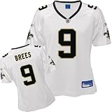 Drew Brees White Reebok Replica New Orleans Saints Women's Jersey - X-Large