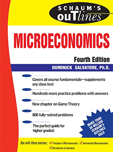 Schaum's Outline of Microeconomics, 4th edition (Schaum's Outline Series)