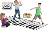 Selber Musik machen mit der Riesen-Klaviermatte - ein gigantischer Spa&szlig; - dr&uuml;berlaufen, gezielt spielen und sogar aufzeichnen!! - vevendo