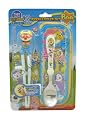 Pororo, The Little Penguin Right Handed Edison Chopsticks, Spoon and Pouch Set