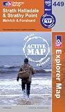 Strath Halladale and Strathy Point (OS Explorer Map Active) (OS Explorer Map Active)