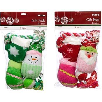 PETCO Holiday Dog Toy Gift Pack