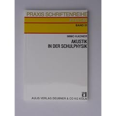 Akustik in der Schulphysik