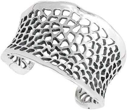 Anthony Brava Artform Collection honeycomb Cuff Bracelet