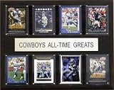 NFL Dallas Cowboys All-Time Greats Plaque