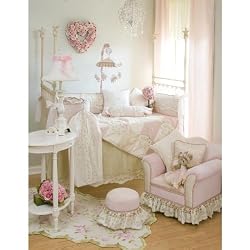 Glenna Jean Lucy 4 Piece Baby Crib Bedding Set