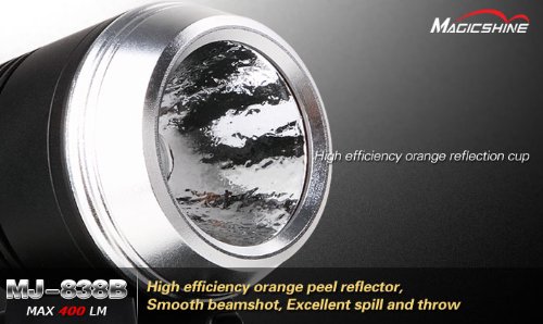 Magicshine MJ-838B Rechargeable LED Front Bike Light 400 Lumen