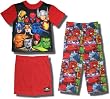 Marvel Comics "Heroes" 3 piece Pajama set for boys