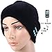 DOB Wireless Bluetooth Hat Headphones Built-in Stereo Speakers, Black