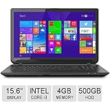 Toshiba Satellite 15.6" Touch-screen Notebook, Intel i3, 4GB Memory, 500GB Hard Drive, Optical Drive *FREE UPGRADE TO WINDOWS 10