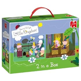 Ben & Holly's Little Kingdom Duo Jigsaw Puzzle (2 x 50 Pieces)