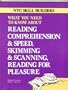 What You Need to Know About Reading Comprehension and Speed, Skimming and Scanning, Reading for Pleasure (NTC Skill Builders)
