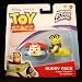 Disney / Pixar Toy Story 3 Exclusive Action Links Mini Figure Buddy 2Pack Chatter Telephone The Bookworm