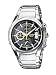 Casio - EF-512D-1AVEF - Montre Homme - Quartz analogique - Chronographe -Bracelet acier