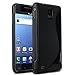 Insten TPU Rubber Black Cover Case Compatible with Samsung Infuse 4G i997