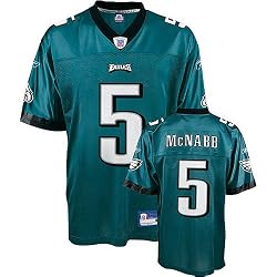 Donovan McNabb #5 Philadelphia Eagles Youth NFL Replica Player Jersey by Reebok (Green)
