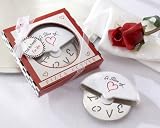 A Slice of Love Stainless-Steel Pizza Cutter in Miniature Pizza Box - (Set of 50) Wedding Party Favors