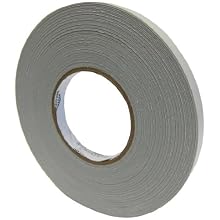 Saint Gobain 400S Strip-N-Stick Silicone Gasket Tape, 1/32" Thick x 1" Wide x 60 Feet Long with High Temperature Silicone Adhesive (1 Roll)